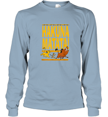 Disney Lion King Classic Hakuna Crew Men and Women Long Sleeve T-Shirt Men and Women Long Sleeve T-Shirt - FordPhuMy