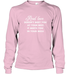 Real love funny quotes for valentine Long Sleeve T-Shirt Long Sleeve T-Shirt - FordPhuMy