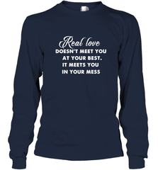 Real love funny quotes for valentine Long Sleeve T-Shirt Long Sleeve T-Shirt - FordPhuMy