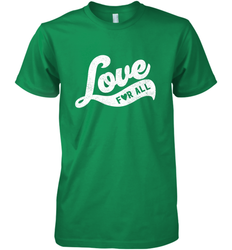 Cute Love Valentines Day Retro Vintage Top Men's Premium T-Shirt