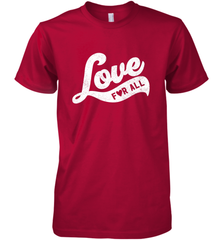 Cute Love Valentines Day Retro Vintage Top Men's Premium T-Shirt Men's Premium T-Shirt - FordPhuMy