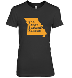 The Great State Of Kansas Women's Premium T-Shirt