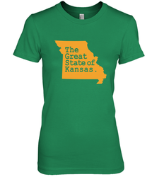 The Great State Of Kansas Women's Premium T-Shirt