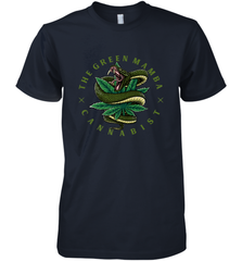 The Green Mamba, Cannabist, Weed Grower Pot Smoker Men's Premium T-Shirt Men's Premium T-Shirt - FordPhuMy