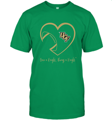 UCF Knights Football Inside Heart  Team  Apparel Men's T-Shirt Men's T-Shirt - FordPhuMy
