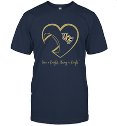 UCF Knights Football Inside Heart  Team  Apparel Men's T-Shirt
