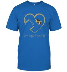 UCF Knights Football Inside Heart  Team  Apparel Men's T-Shirt Men's T-Shirt - FordPhuMy