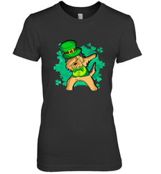 Dabbing Irish Terrier Dog Leprechaun St Patricks Day Ireland Women's Premium T-Shirt