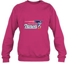 Nfl New England Patriots Champion Mickey Mouse Team Crewneck Sweatshirt Crewneck Sweatshirt - FordPhuMy