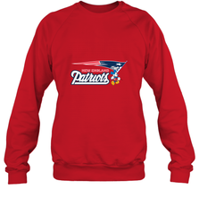 Nfl New England Patriots Champion Mickey Mouse Team Crewneck Sweatshirt Crewneck Sweatshirt - FordPhuMy