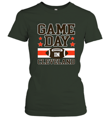 NFL Cleveland Game Day Football Home Team Colors Women's T-Shirt Women's T-Shirt - FordPhuMy