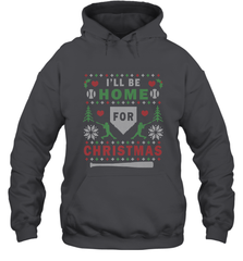 Premium Baseball Ugly Christmas Sweater Pattern Hooded Sweatshirt Hooded Sweatshirt - FordPhuMy