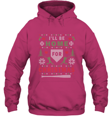 Premium Baseball Ugly Christmas Sweater Pattern Hooded Sweatshirt Hooded Sweatshirt - FordPhuMy