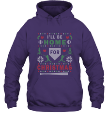 Premium Baseball Ugly Christmas Sweater Pattern Hooded Sweatshirt Hooded Sweatshirt - FordPhuMy