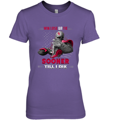 Oklahoma Sooners Win Lose Or Tie Women's Premium T-Shirt Women's Premium T-Shirt - FordPhuMy