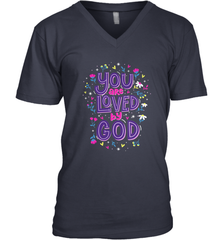 Christian Valentine's Day Men's V-Neck Men's V-Neck - FordPhuMy