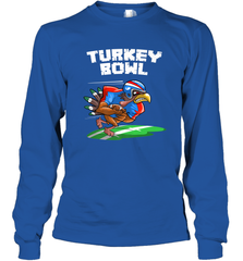 Cool Turkey Bowl _ Funny Thanksgiving Football Player Gift Long Sleeve T-Shirt Long Sleeve T-Shirt - FordPhuMy