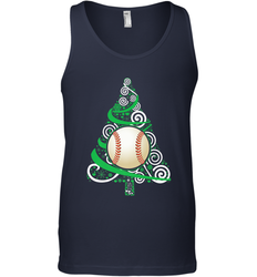 Christmas Tree Funny Cool Baseball Christmas Gifts Sports Men's Tank Top