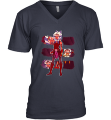 Star Wars Forces of Destiny Ahsoka Panels Men's V-Neck Men's V-Neck - FordPhuMy