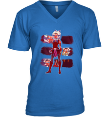 Star Wars Forces of Destiny Ahsoka Panels Men's V-Neck Men's V-Neck - FordPhuMy