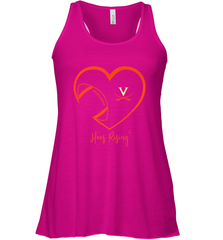 Virginia Cavaliers Football Inside Heart  Team Women's Racerback Tank Women's Racerback Tank - FordPhuMy
