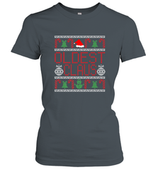 Oldest Claus Santa Hat Christmas Gift Matching Family Ugly Women's T-Shirt Women's T-Shirt - FordPhuMy