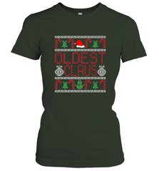 Oldest Claus Santa Hat Christmas Gift Matching Family Ugly Women's T-Shirt Women's T-Shirt - FordPhuMy