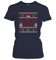 Oldest Claus Santa Hat Christmas Gift Matching Family Ugly Women's T-Shirt Women's T-Shirt - FordPhuMy