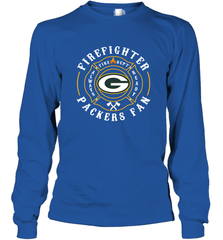 Green Bay Packers NFL Pro Line Green Firefighter Long Sleeve T-Shirt Long Sleeve T-Shirt - FordPhuMy