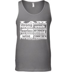 I am strong, fearless wise Best Novelty Gift Wing Inspirational Quote Men's Tank Top Men's Tank Top - FordPhuMy