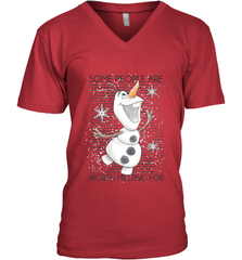 Disney Frozen Olaf Some People Are Worth Melting For Men's V-Neck Men's V-Neck - FordPhuMy