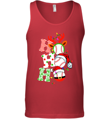 HO HO HO Baseball Santa Hat Christmas Men's Tank Top Men's Tank Top - FordPhuMy