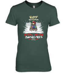 Trump Train 2020 Plow snowflakes Christmas Women's Premium T-Shirt Women's Premium T-Shirt - FordPhuMy