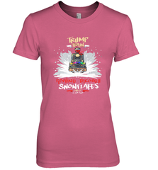Trump Train 2020 Plow snowflakes Christmas Women's Premium T-Shirt Women's Premium T-Shirt - FordPhuMy