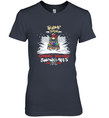 Trump Train 2020 Plow snowflakes Christmas Women's Premium T-Shirt Women's Premium T-Shirt - FordPhuMy