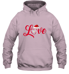 NFL Pittsburgh Steelers Logo Christmas Santa Hat Love Heart Football Team Hooded Sweatshirt Hooded Sweatshirt - FordPhuMy