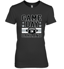 NFL Oakland Game Day Football Home Team Women's Premium T-Shirt Women's Premium T-Shirt - FordPhuMy