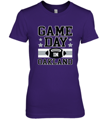 NFL Oakland Game Day Football Home Team Women's Premium T-Shirt Women's Premium T-Shirt - FordPhuMy