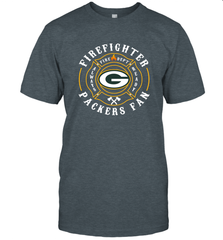 Green Bay Packers NFL Pro Line Green Firefighter Men's T-Shirt Men's T-Shirt - FordPhuMy