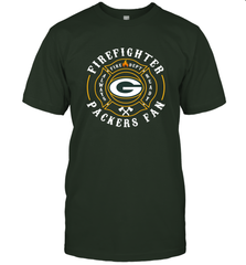 Green Bay Packers NFL Pro Line Green Firefighter Men's T-Shirt Men's T-Shirt - FordPhuMy