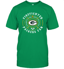 Green Bay Packers NFL Pro Line Green Firefighter Men's T-Shirt Men's T-Shirt - FordPhuMy