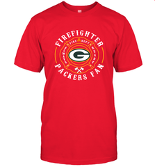 Green Bay Packers NFL Pro Line Green Firefighter Men's T-Shirt Men's T-Shirt - FordPhuMy