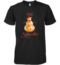 Mele Kalikimaka Hawaiian Christmas Men's Premium T-Shirt