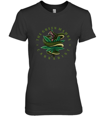 The Green Mamba, Cannabist, Weed Grower Pot Smoker Women's Premium T-Shirt Women's Premium T-Shirt - FordPhuMy