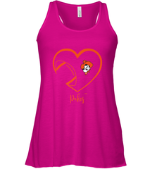 Oklahoma State Cowboys Football Inside Heart  Team Women's Racerback Tank Women's Racerback Tank - FordPhuMy