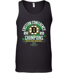 NHL ST PATRICK'S DAY Boston Bruins Fanatics 2020 Eastern Conference Champions Defensive Zone Men's Tank Top