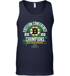 NHL ST PATRICK'S DAY Boston Bruins Fanatics 2020 Eastern Conference Champions Defensive Zone Men's Tank Top