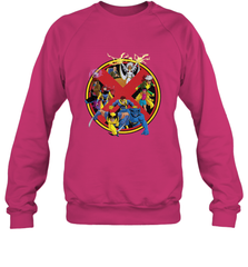 Marvel X Men Animated Series Logo Retro 90s Crewneck Sweatshirt Crewneck Sweatshirt - FordPhuMy