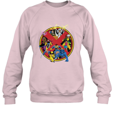 Marvel X Men Animated Series Logo Retro 90s Crewneck Sweatshirt Crewneck Sweatshirt - FordPhuMy