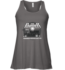 Marvel The Punisher Battle Van Since 1975 Women's Racerback Tank Women's Racerback Tank - FordPhuMy